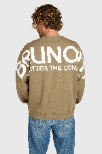 Brunotti Nessor Men's Sweatshirt | Dusky Green | Surfwax