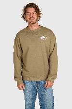 Brunotti Nessor Men's Sweatshirt | Dusky Green | Surfwax
