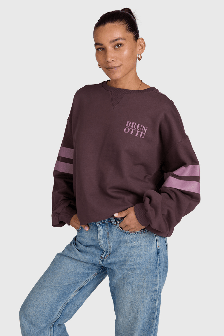 Brunotti Nessy Women's Sweatshirt | Raisin | Surfwax