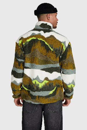 Brunotti Reggio Men's Fleece | Dusky Green | Surfwax