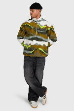 Brunotti Reggio Men's Fleece | Dusky Green | Surfwax
