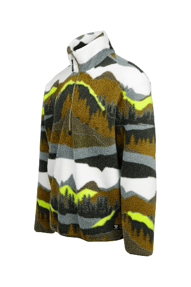 Brunotti Reggio Men's Fleece | Dusky Green | Surfwax
