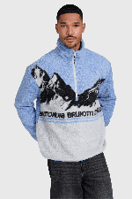 Brunotti Reggio Men's Fleece | Flint Stone | Surfwax