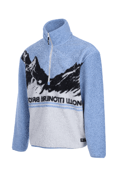 Brunotti Reggio Men's Fleece | Flint Stone | Surfwax