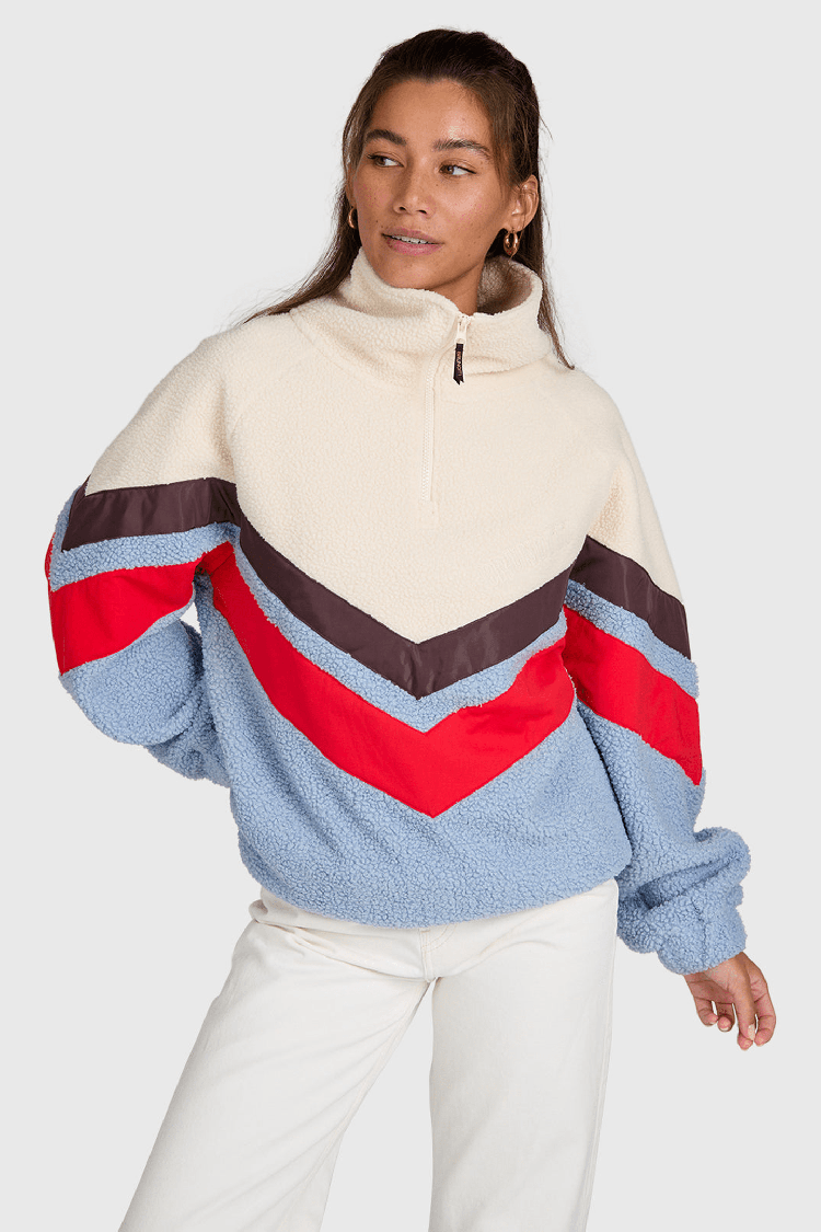 Brunotti Sandrea Women's Fleece | Pale Blue | Surfwax