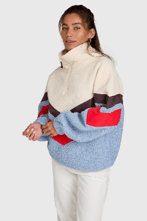Brunotti Sandrea Women's Fleece | Pale Blue | Surfwax