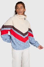 Brunotti Sandrea Women's Fleece | Pale Blue | Surfwax