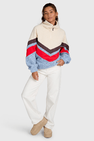 Brunotti Sandrea Women's Fleece | Pale Blue | Surfwax