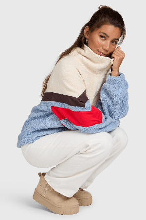 Brunotti Sandrea Women's Fleece | Pale Blue | Surfwax