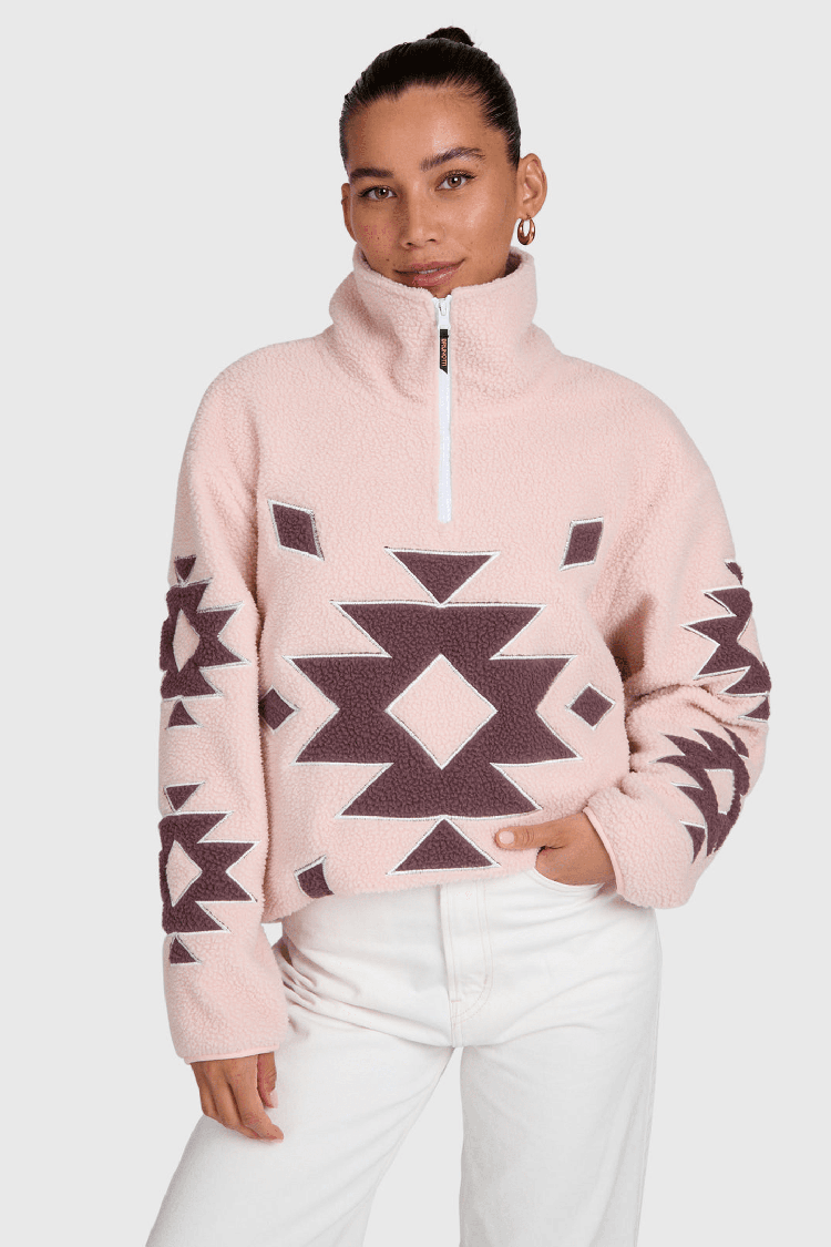 Brunotti Charley Women's Fleece | Sepia Rose | Surfwax