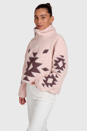 Brunotti Charley Women's Fleece | Sepia Rose | Surfwax
