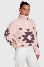 Brunotti Charley Women's Fleece | Sepia Rose | Surfwax