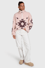 Brunotti Charley Women's Fleece | Sepia Rose | Surfwax