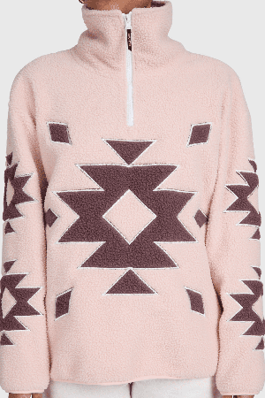 Brunotti Charley Women's Fleece | Sepia Rose | Surfwax