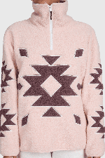 Brunotti Charley Women's Fleece | Sepia Rose | Surfwax