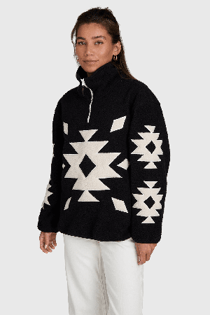 Brunotti Charley Women's Fleece | Black | Surfwax