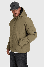 Brunotti Bob Men's Jacket | Dusky Green | Surfwax