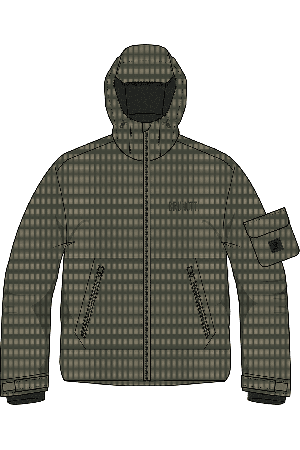 Brunotti Bob Men's Jacket | Dusky Green | Surfwax