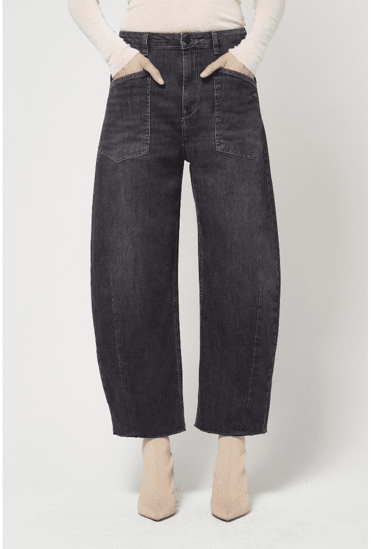 Gang 94Odina Moteriški Džinsai | Detached Black Wash | Surfwax