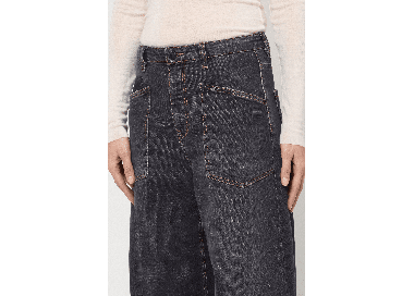 Gang 94Odina Moteriški Džinsai | Detached Black Wash | Surfwax