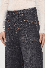 Gang 94Odina Moteriški Džinsai | Detached Black Wash | Surfwax