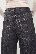 Gang 94Odina Moteriški Džinsai | Detached Black Wash | Surfwax