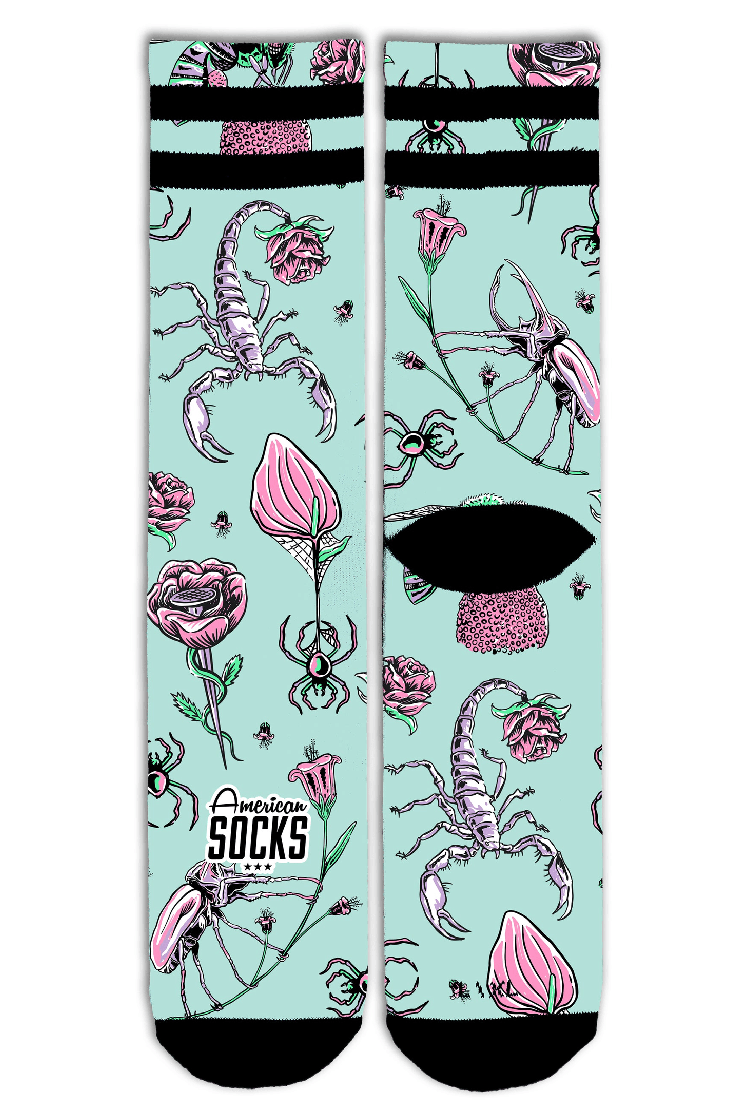 American Socks Venom Garden | Sport Socks | Surfwax