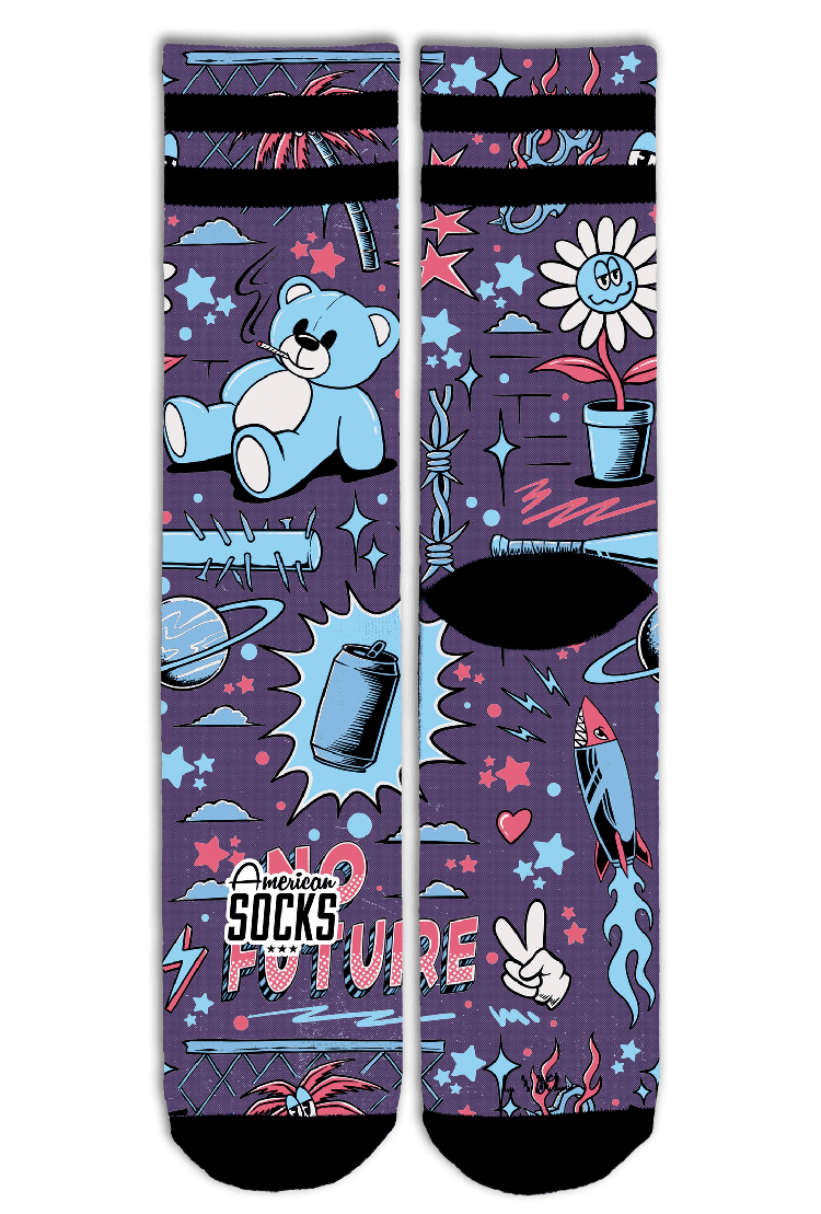 American Socks No Future | Sport Socks | Surfwax