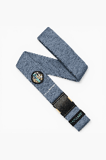 Arcade Save The Waves Stretch Belt | Sky | Surfwax