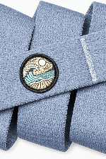 Arcade Save The Waves Stretch Belt | Sky | Surfwax