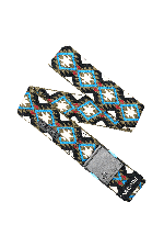 Arcade Twilight Stretch Belt | Oat/Turquoise | Surfwax