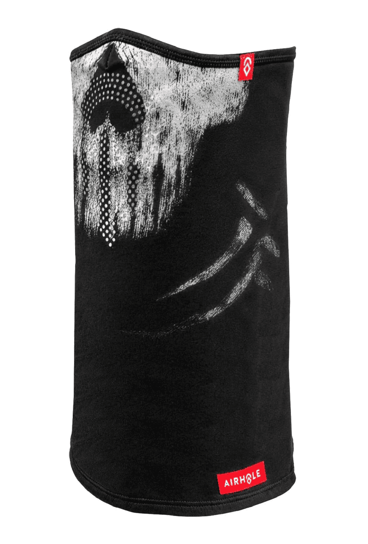 Airhole Airtube Ergo Laser Drytech Ski Mask | Death | Surfwax