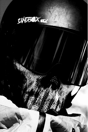 Airhole Airtube Ergo Laser Drytech Ski Mask | Death | Surfwax