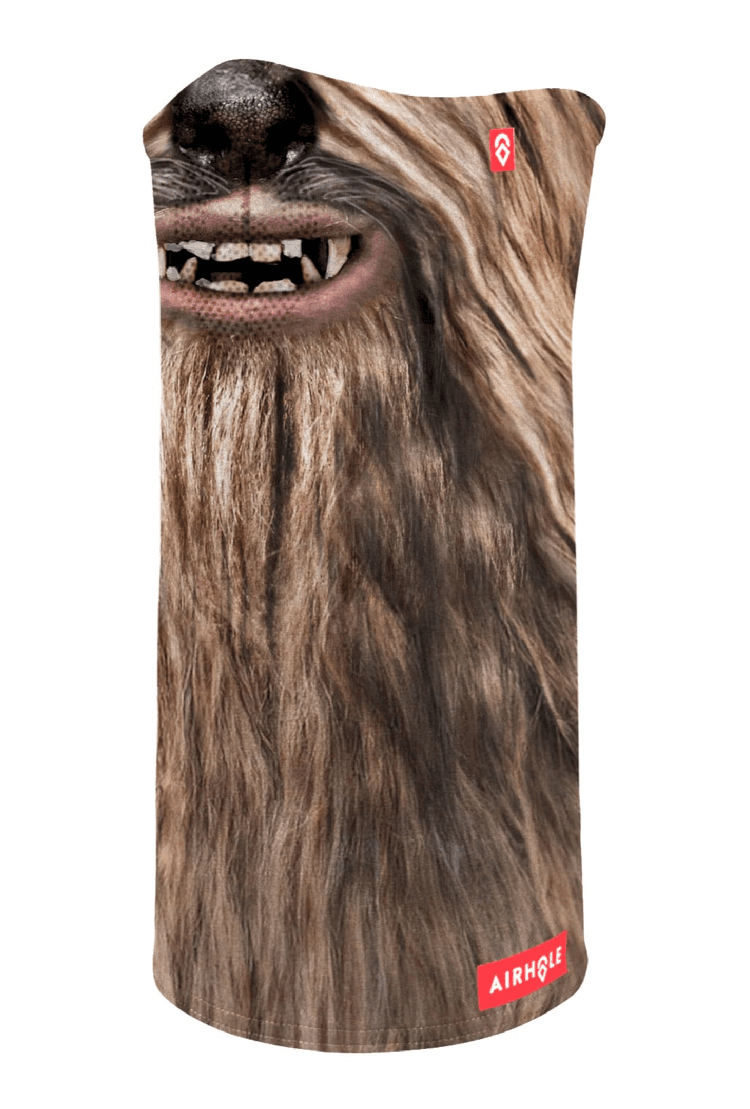 Airhole Airtube Ergo Laser Polar Fleece Ski Mask | Wookie | Surfwax