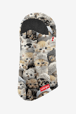 Airhole Balaclava Milk Fleece Kids Ski Mask | Kitties | Surfwax