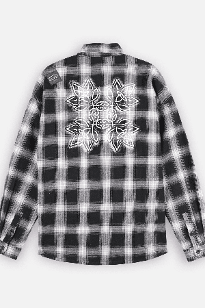 Oxbow Runes Vyriški Marškiniai | Black | Surfwax