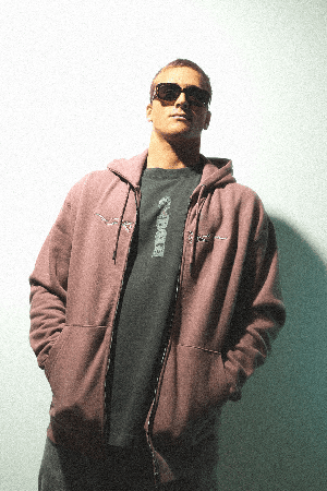 Oxbow Seeker Men's Hoodie | Rose Taupe | Surfwax
