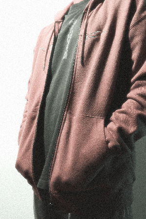 Oxbow Seeker Men's Hoodie | Rose Taupe | Surfwax