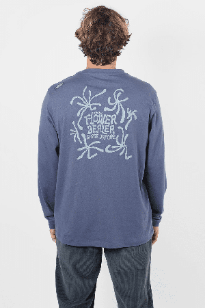 Oxbow Melt Vyriški Marškinėliai | Vintage Indigo | Surfwax