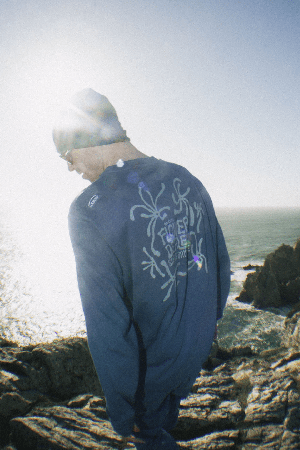 Oxbow Melt Vyriški Marškinėliai | Vintage Indigo | Surfwax
