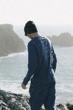 Oxbow Melt Vyriški Marškinėliai | Vintage Indigo | Surfwax