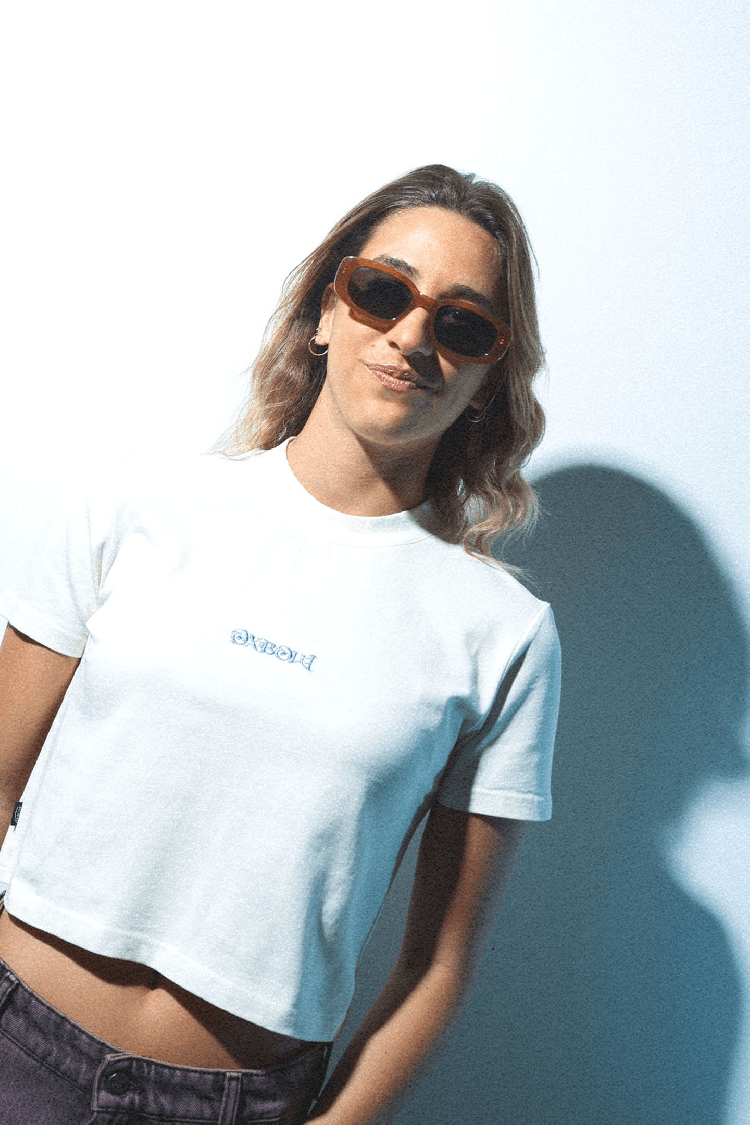 Oxbow Aluna Women's T-Shirt | Snow | Surfwax