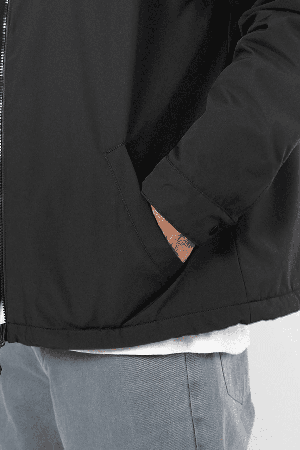 Oxbow Coach Men's Jacket | Black | Surfwax