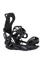 Bent Metal Speed-In Flex Snowboard Binding | Black | Surfwax