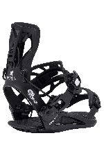 Bent Metal Speed-In Flex Snowboard Binding | Black | Surfwax