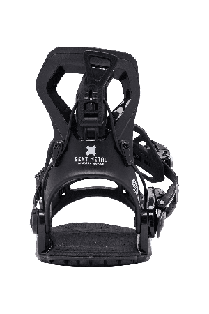 Bent Metal Speed-In Flex Snowboard Binding | Black | Surfwax