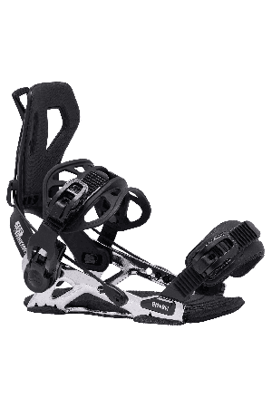 Bent Metal Speed-In Light Snowboard Binding | Black | Surfwax