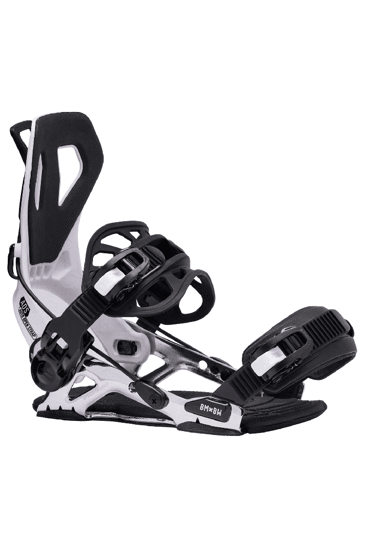 Bent Metal Speed-In Light Snowboard Binding | White | Surfwax