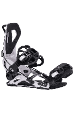 Bent Metal Speed-In Light Snowboard Binding | White | Surfwax