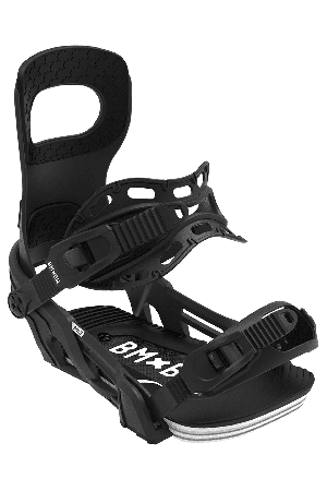 Bent Metal Bolt Snowboard Binding | Black | Surfwax